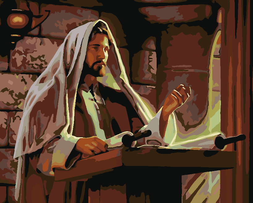 Peinture par numéros - Jésus Christ 4169