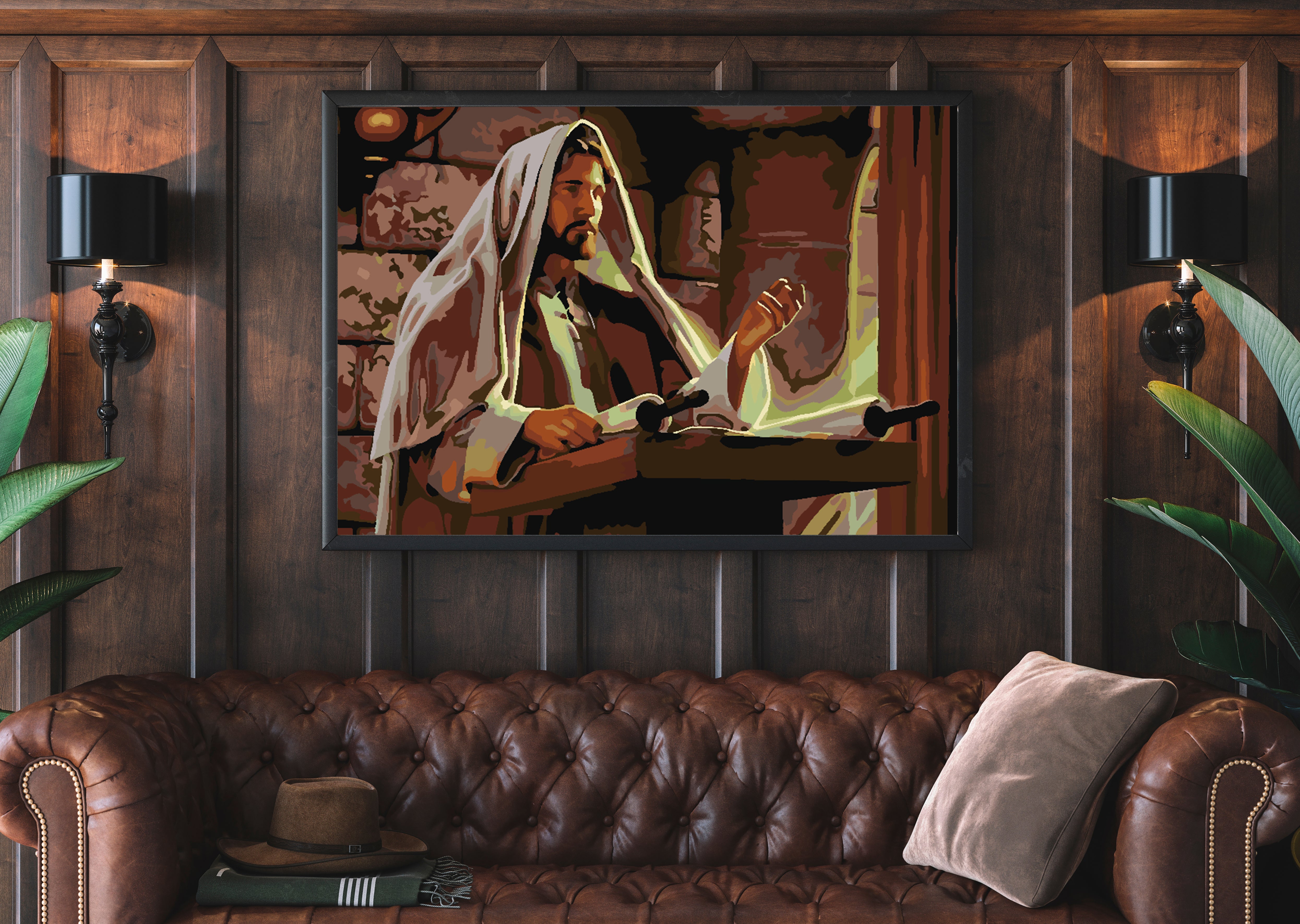 Pictura pe numere - Isus Hristos 4169