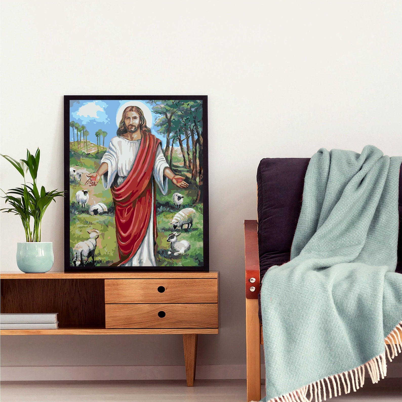 Pictura pe numere - Isus Hristos 4170