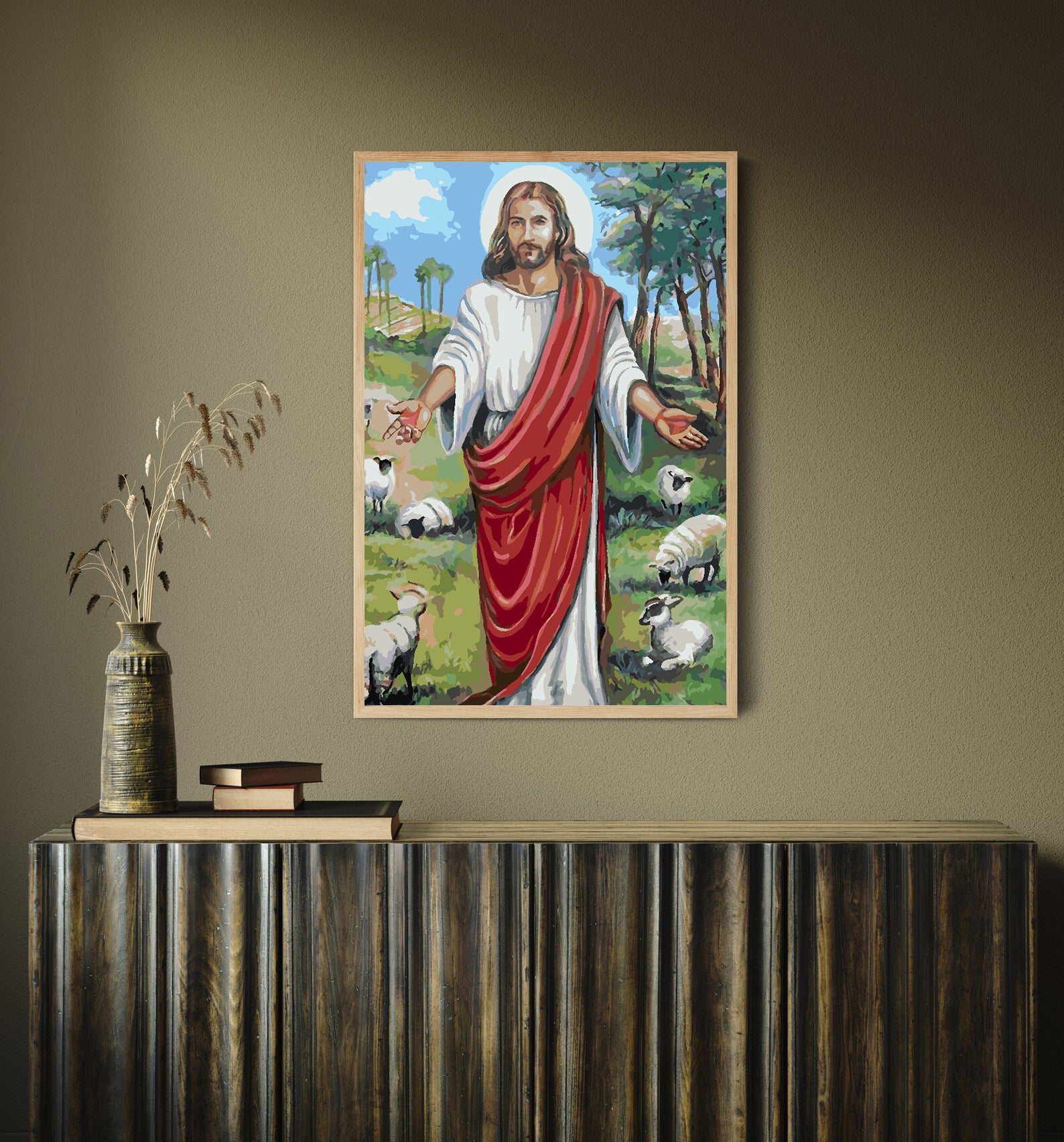 Pictura pe numere - Isus Hristos 4170