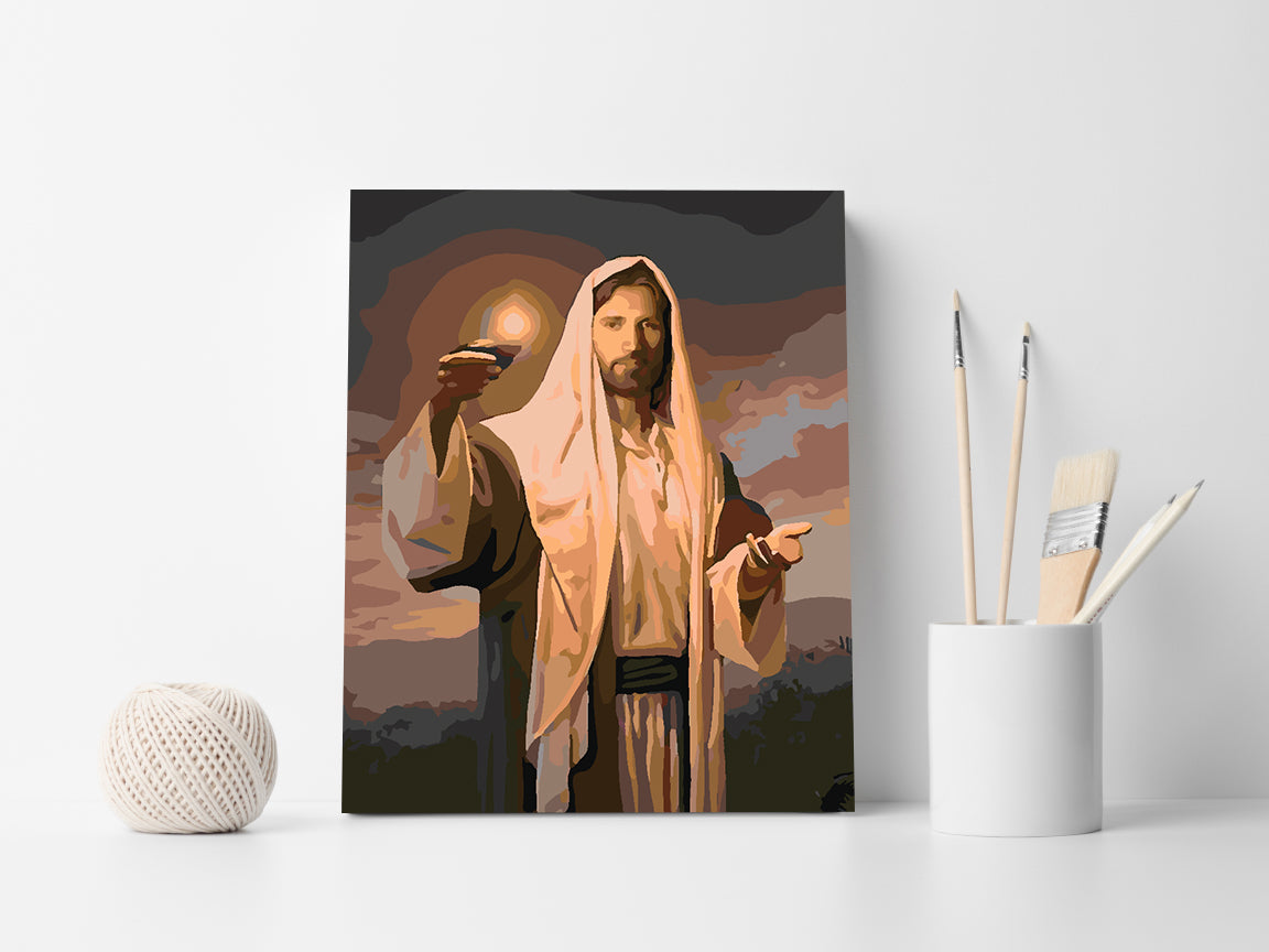 Peinture par numéros - Jésus Christ 4174