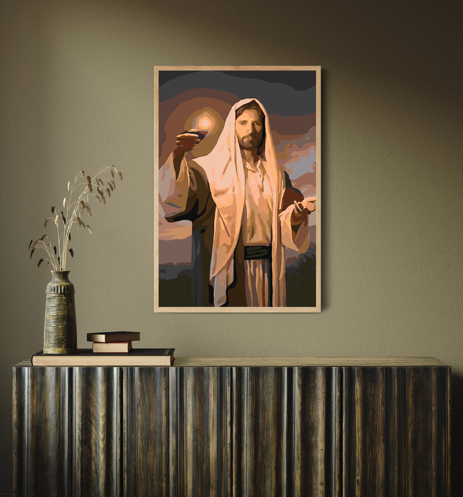 Peinture par numéros - Jésus Christ 4174