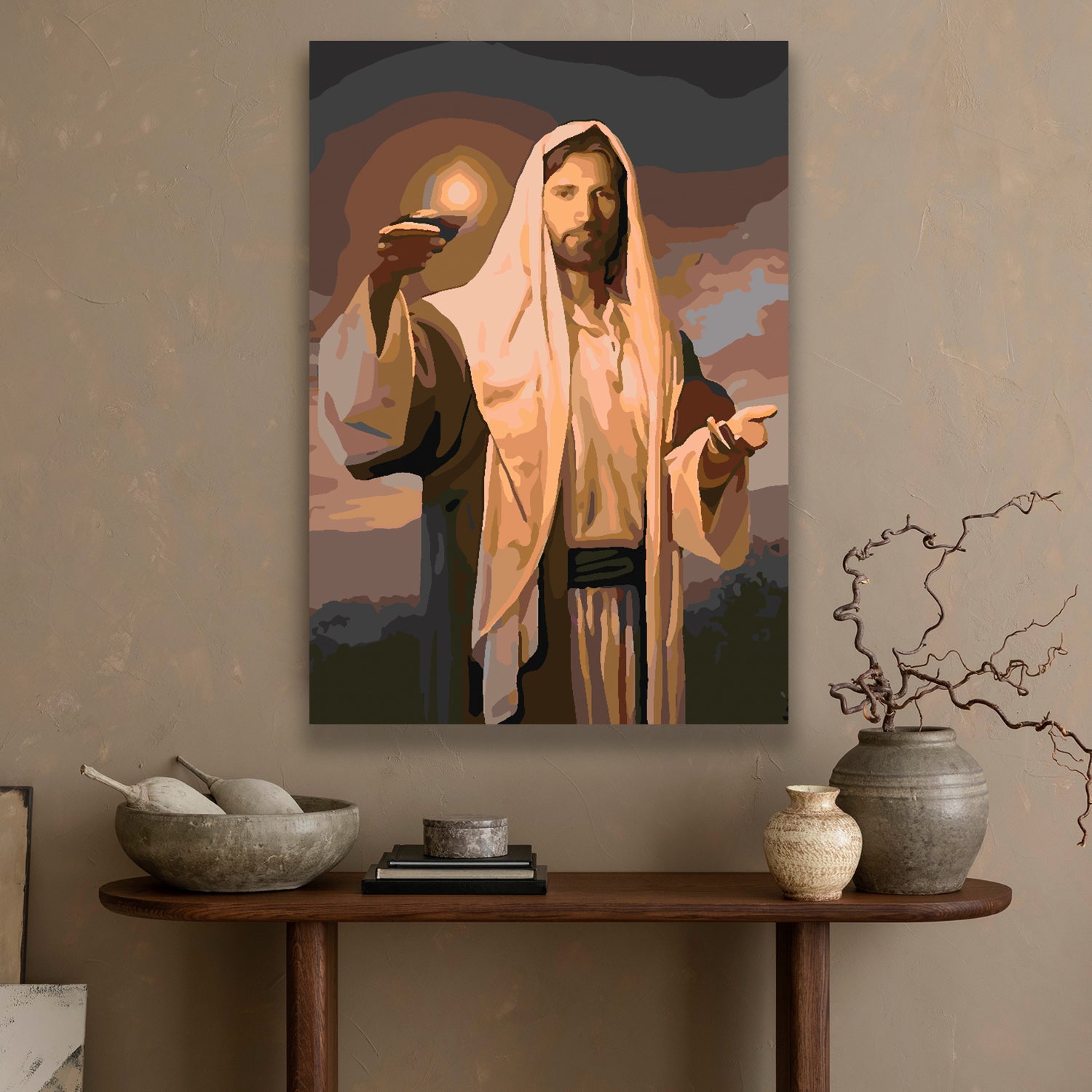 Peinture par numéros - Jésus Christ 4174