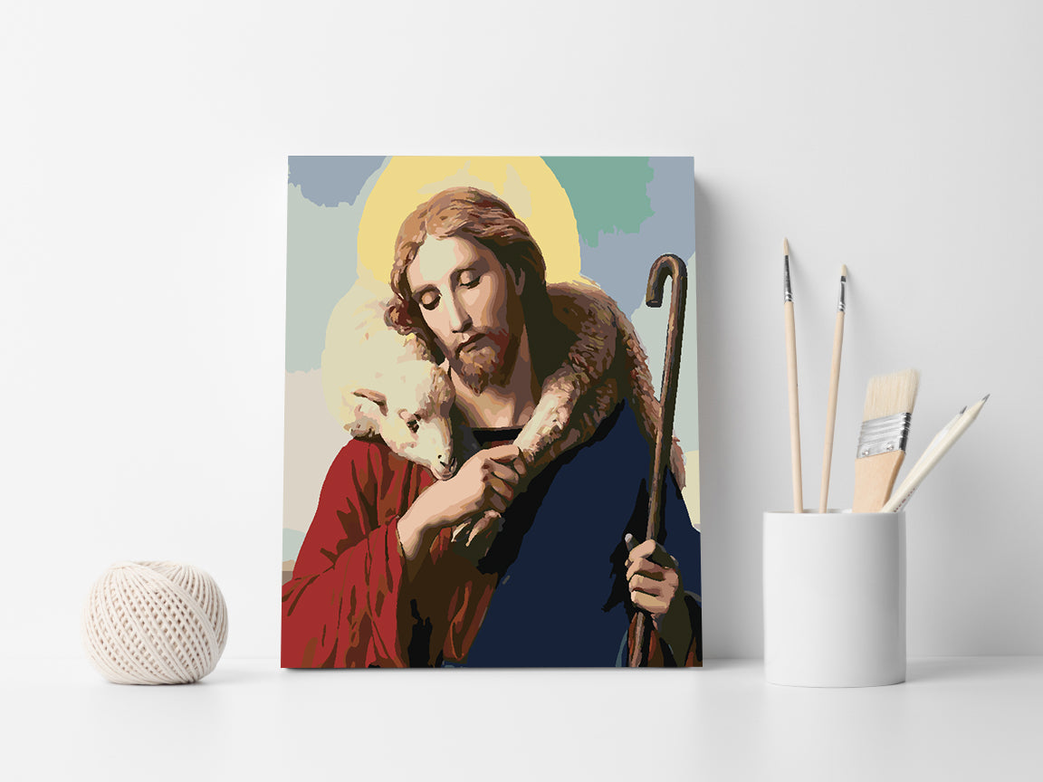 Pictura pe numere - Isus Hristos 4178