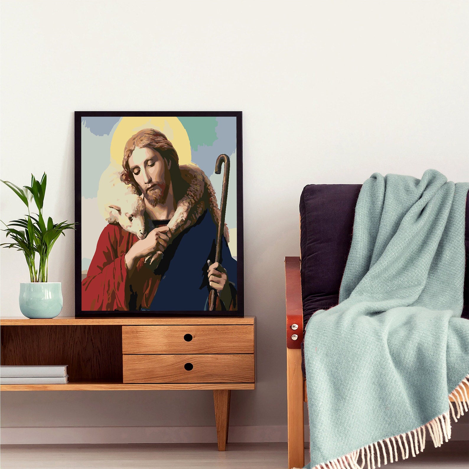 Pictura pe numere - Isus Hristos 4178