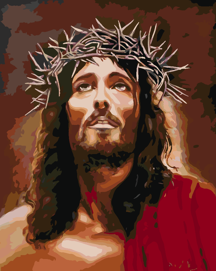 Peinture par numéros - Jésus Christ 4184