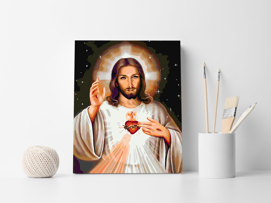 Peinture par numéros - Jésus Christ 4185