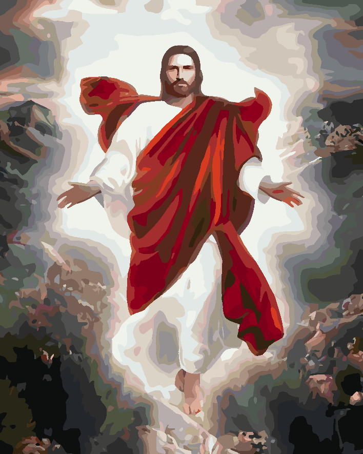 Peinture par numéros - Jésus Christ 4188