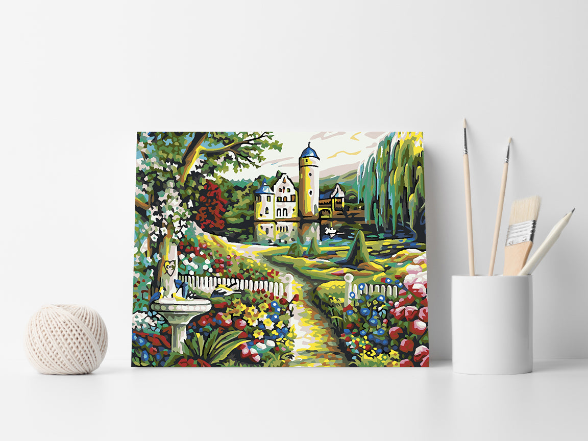 Peinture par numéros - Paysage de printemps 4197