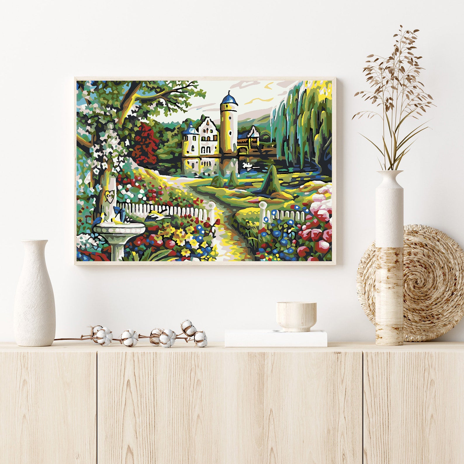 Pictura pe numere - Primăvara Peisaj 4197