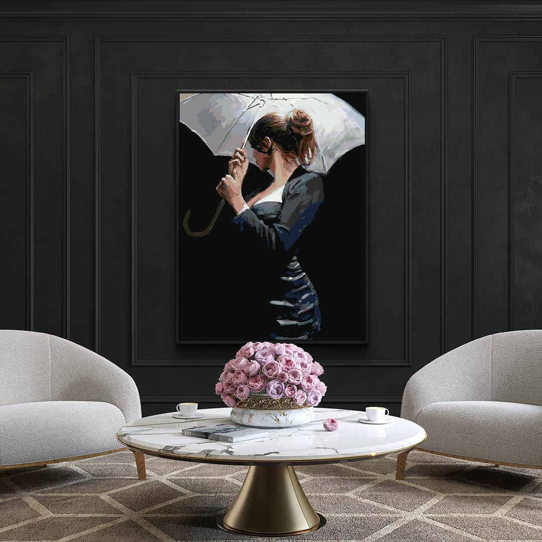 Pictura pe numere - Femeie sub Umbrelă 4223