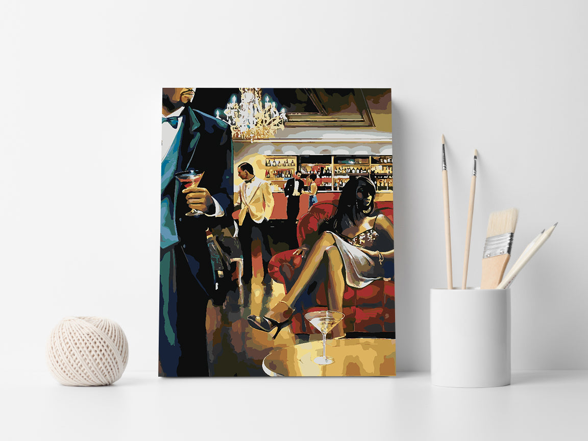 Peinture par numéros - Bar de nuit 4225