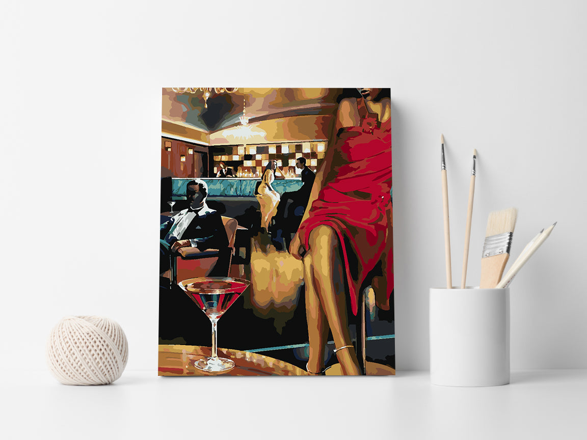 Peinture par numéros - Bar de nuit 4226