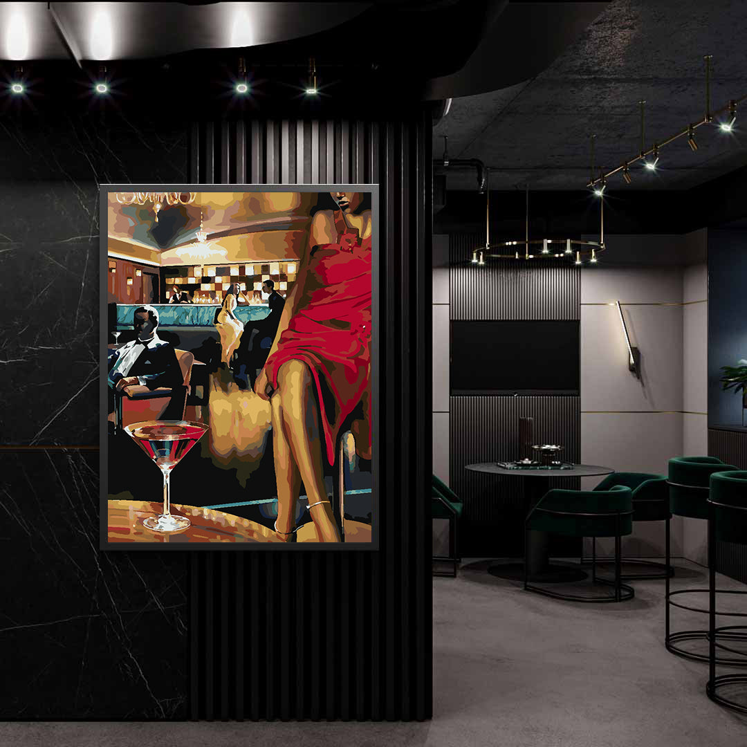 Peinture par numéros - Bar de nuit 4226