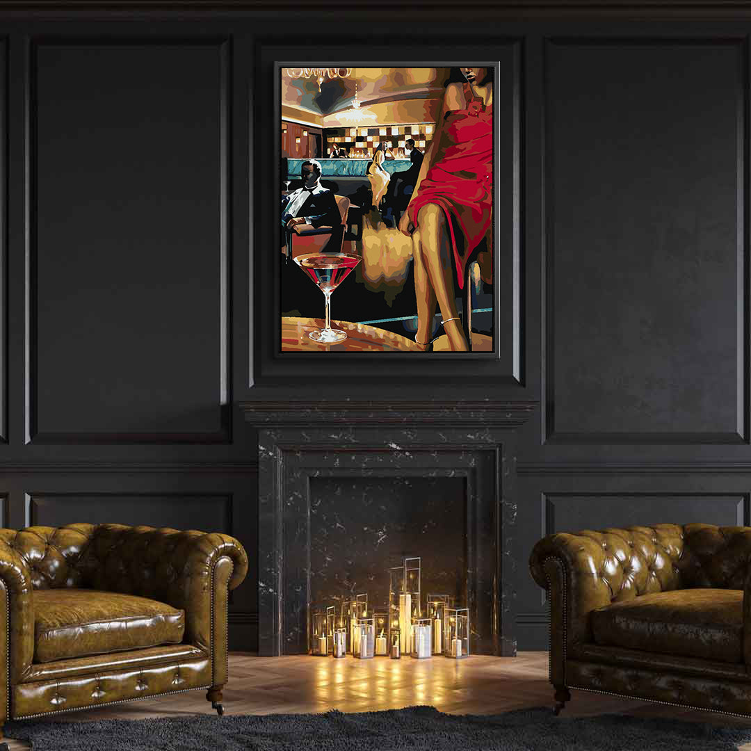 Peinture par numéros - Bar de nuit 4226