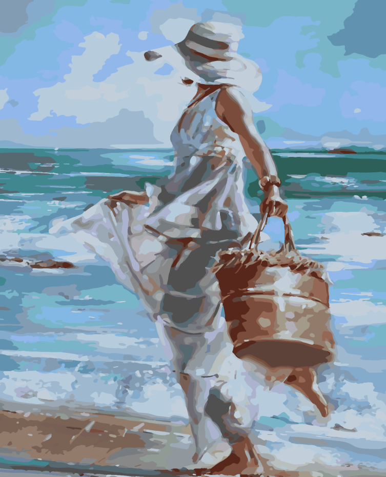 Peinture par numéros - Paysage marin 4228