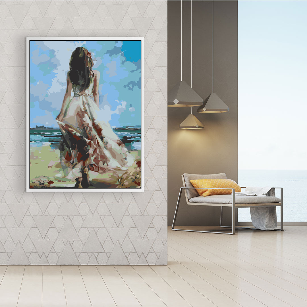 Pictura pe numere - Peisaj la Mare 4231