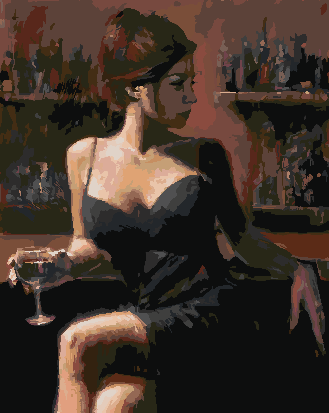 Peinture par numéros - Femme sensuelle 4233