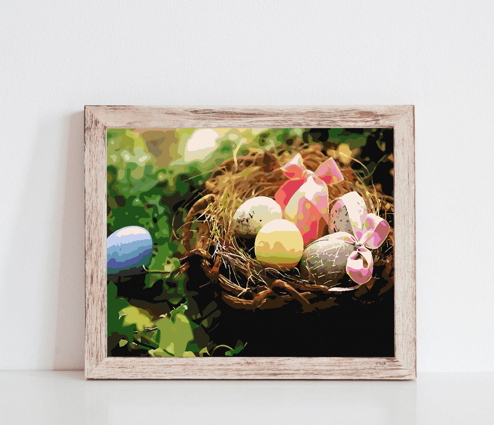 Pictura pe numere - Ouă de Paște 4234