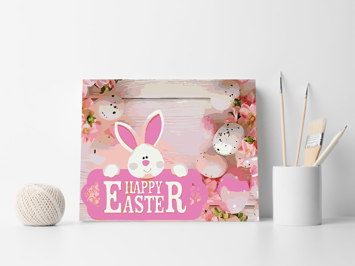 Pictura pe numere - Happy Easter 4247