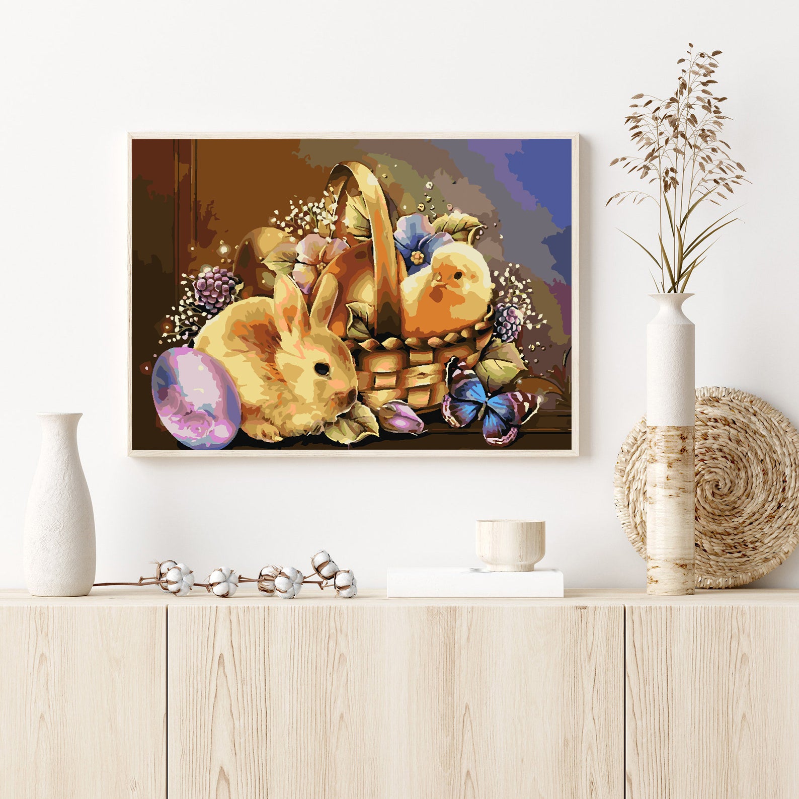 Pictura pe numere - Coș de Paște 4248