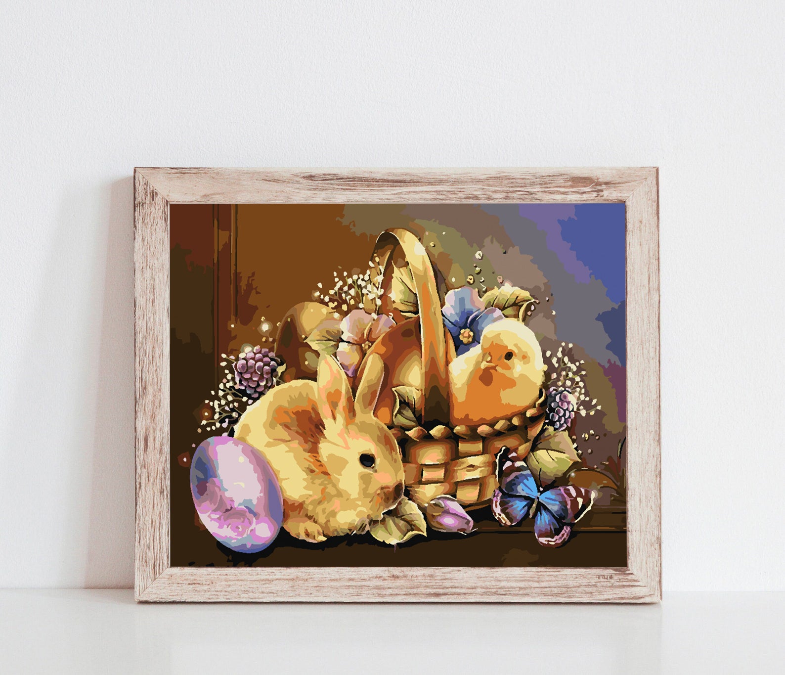 Pictura pe numere - Coș de Paște 4248