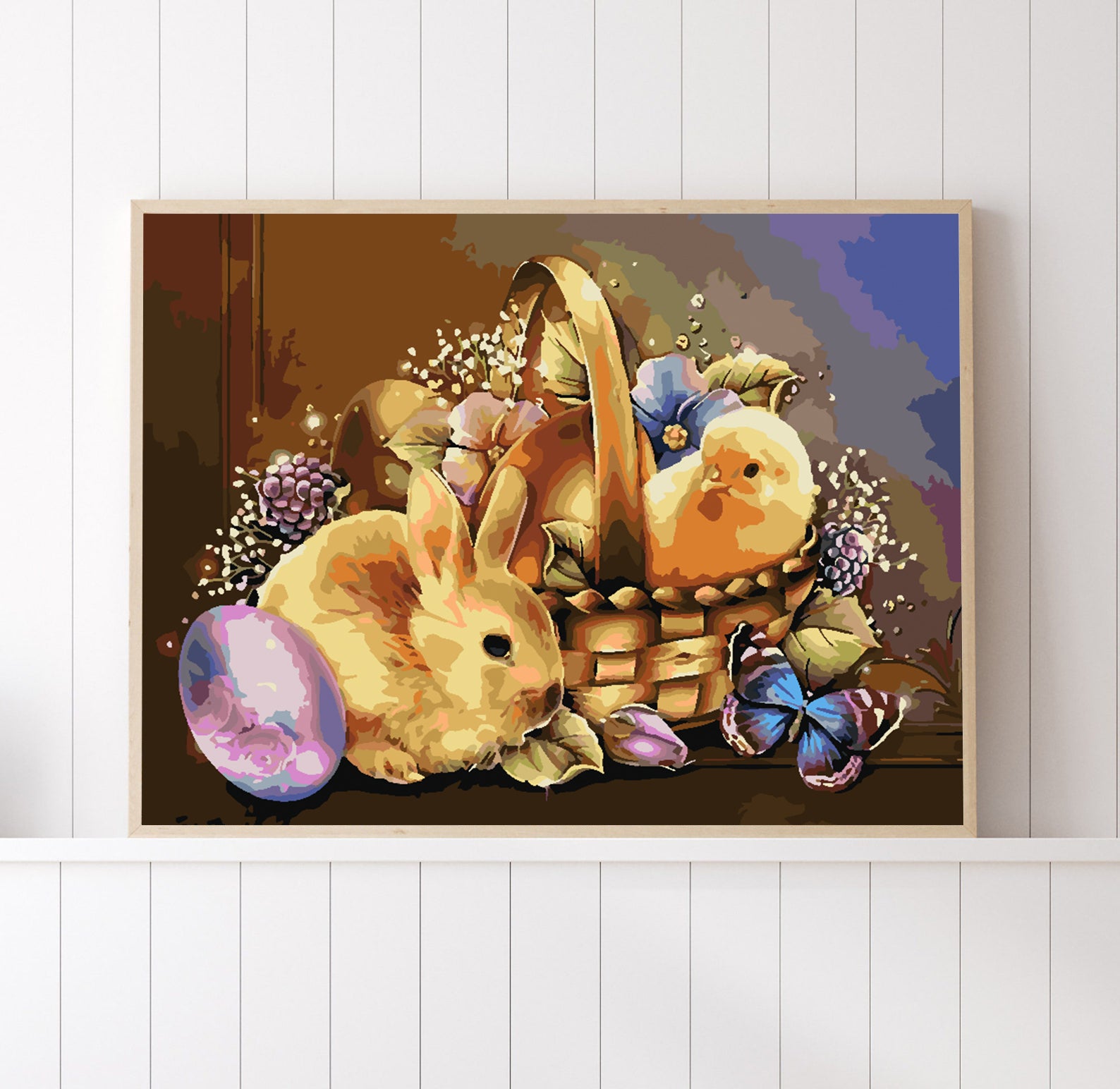 Pictura pe numere - Coș de Paște 4248