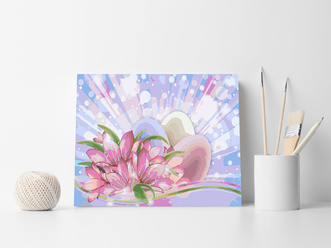 Pictura pe numere - Lalele și Ouă de Paște 4250