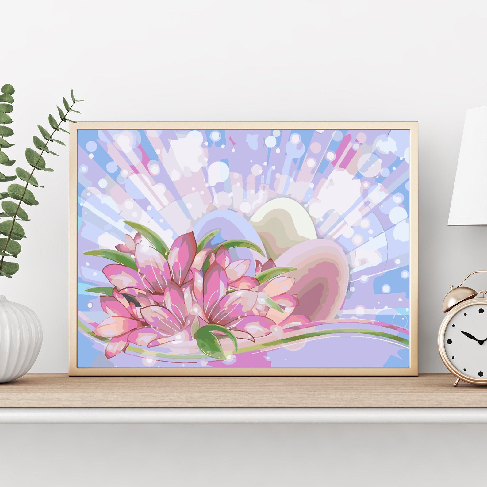 Pictura pe numere - Lalele și Ouă de Paște 4250