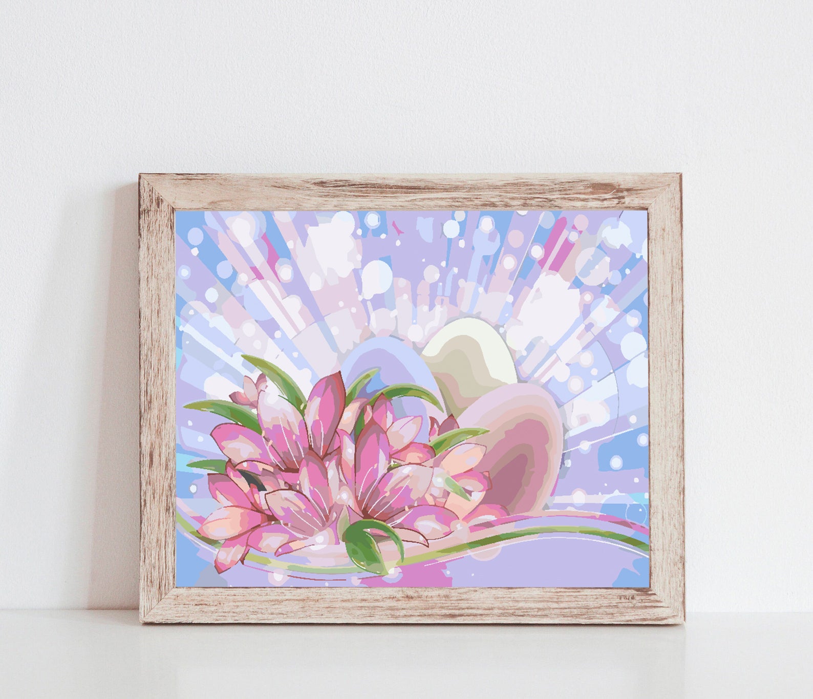 Pictura pe numere - Lalele și Ouă de Paște 4250