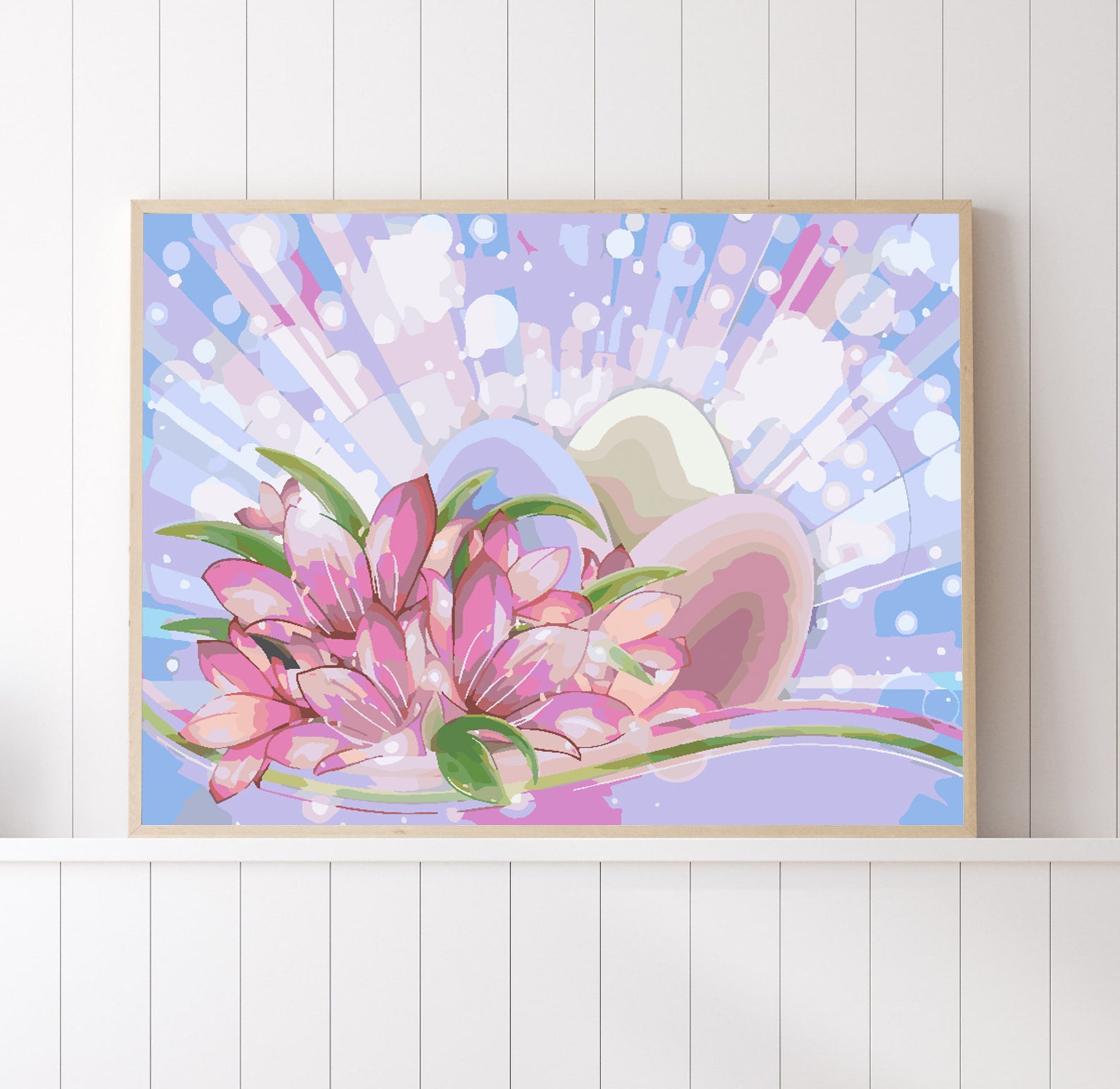 Pictura pe numere - Lalele și Ouă de Paște 4250