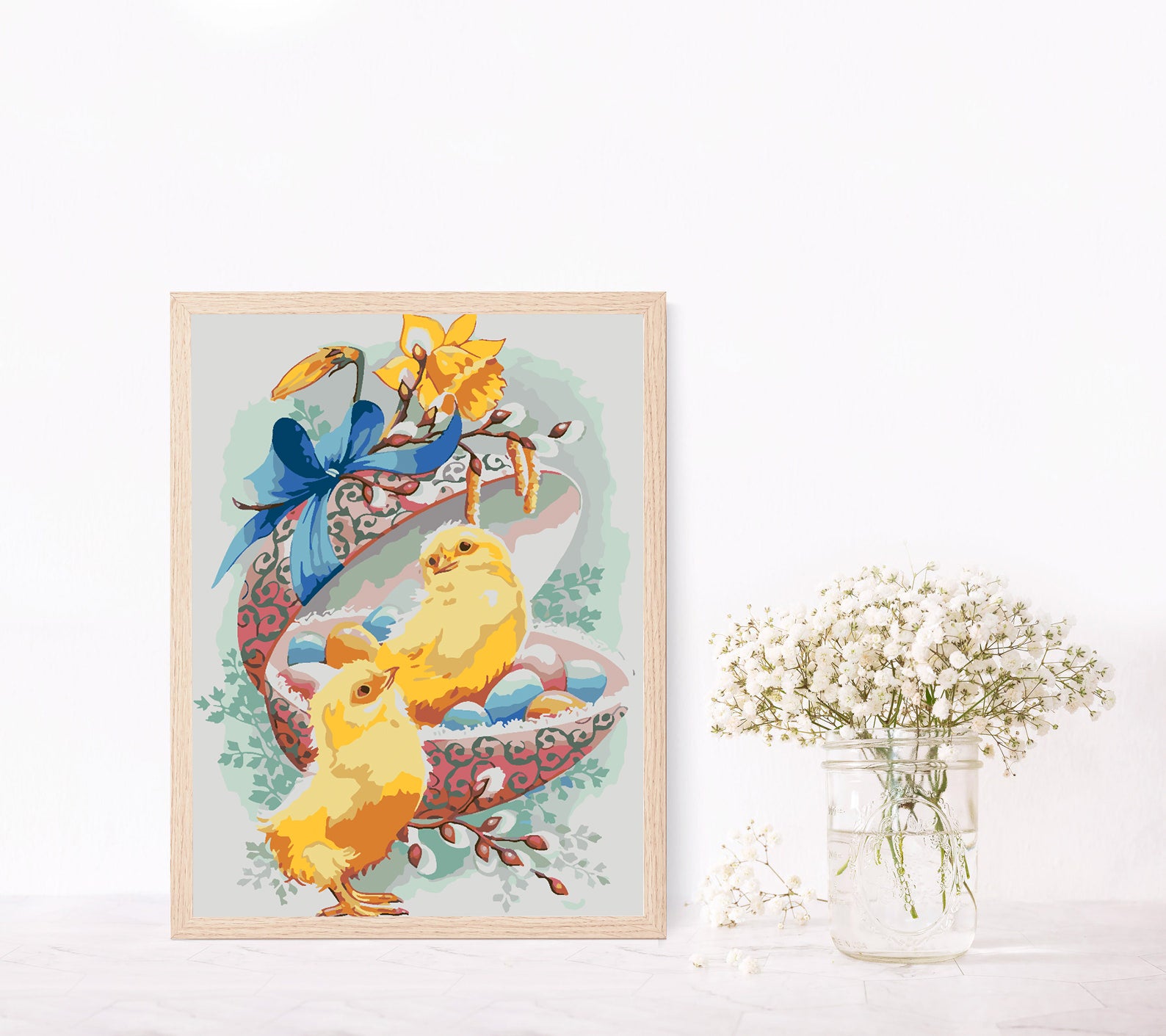 Pictura pe numere - Paște 4257