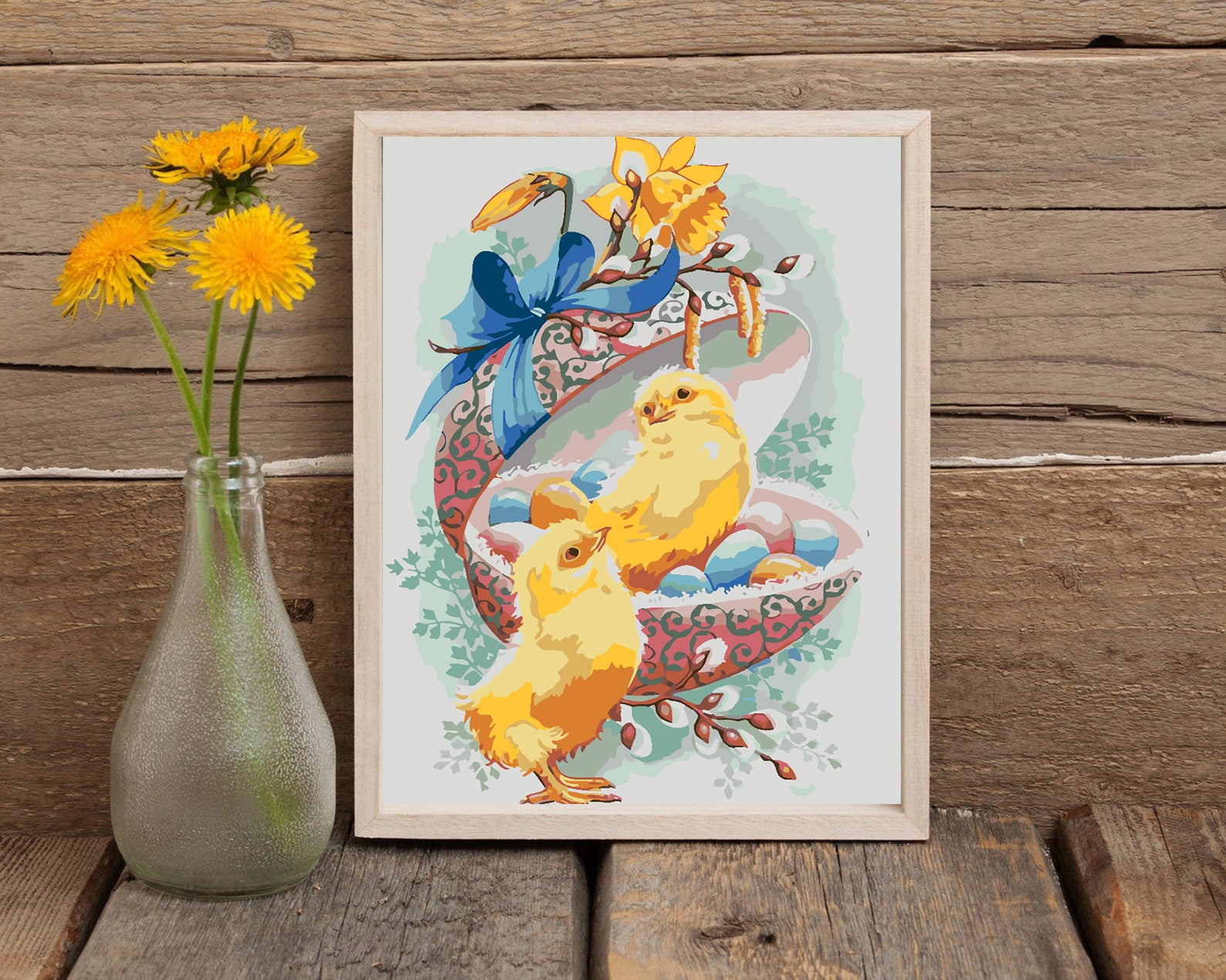 Pictura pe numere - Paște 4257