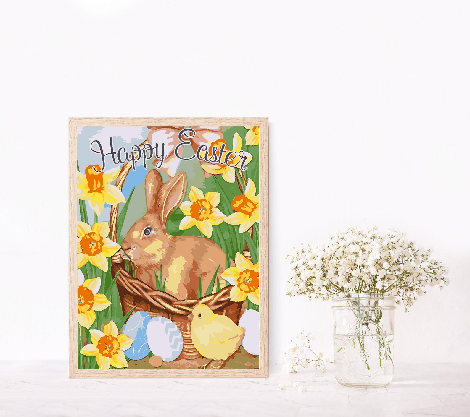 Peinture par numéros - Joyeuses Pâques 4258