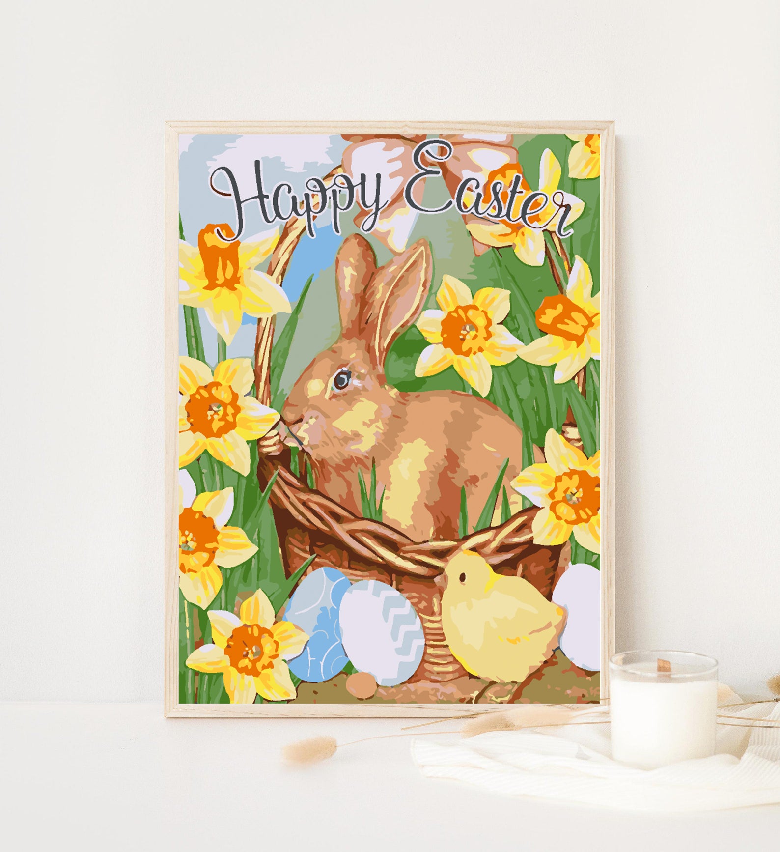 Peinture par numéros - Joyeuses Pâques 4258