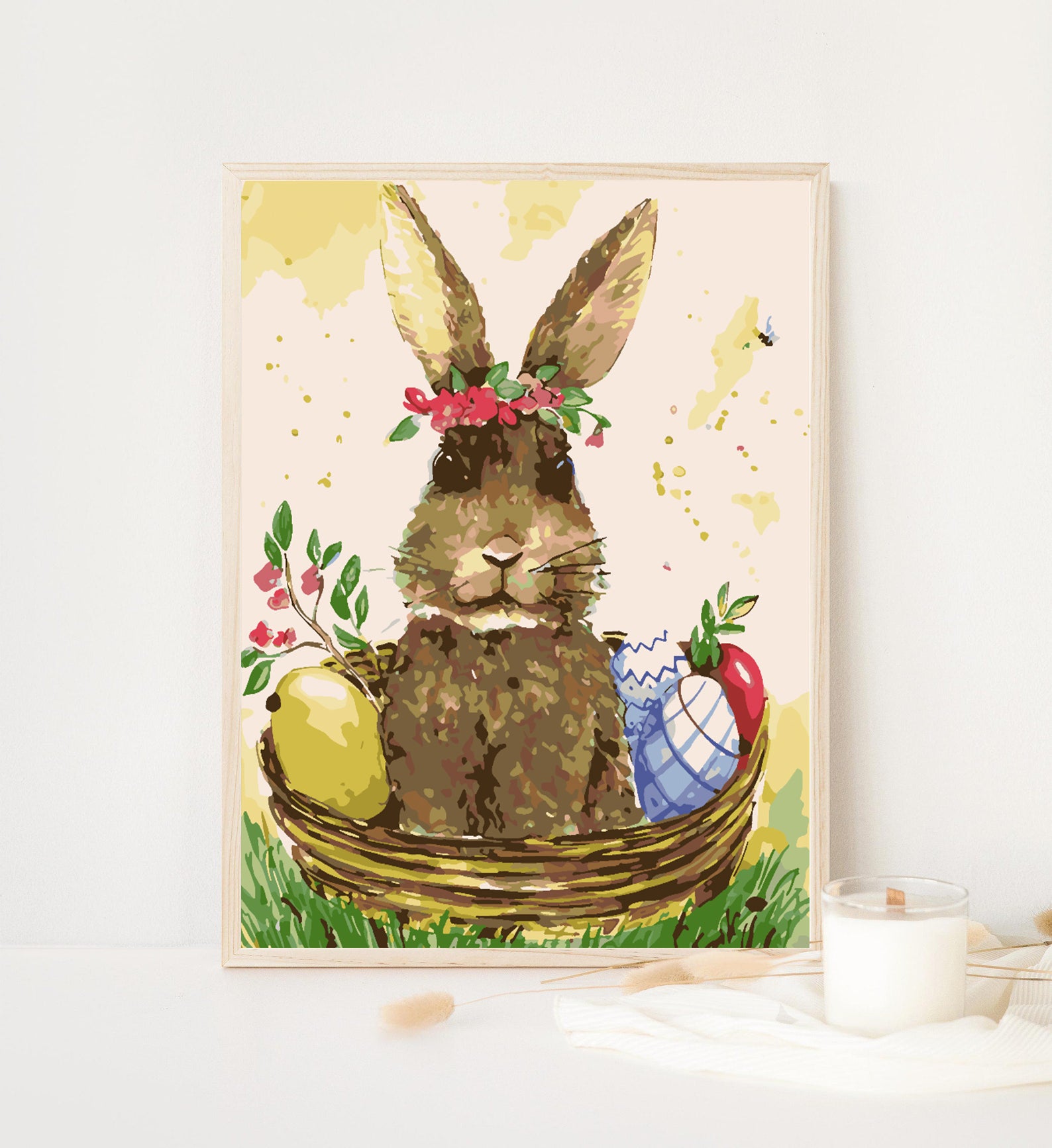 Peinture par numéros - Lapin 4260