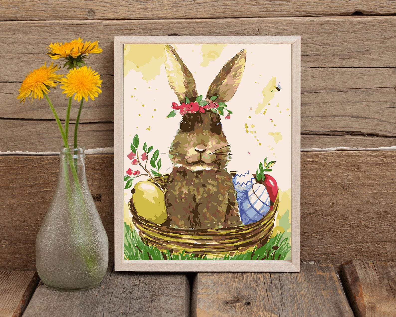 Peinture par numéros - Lapin 4260