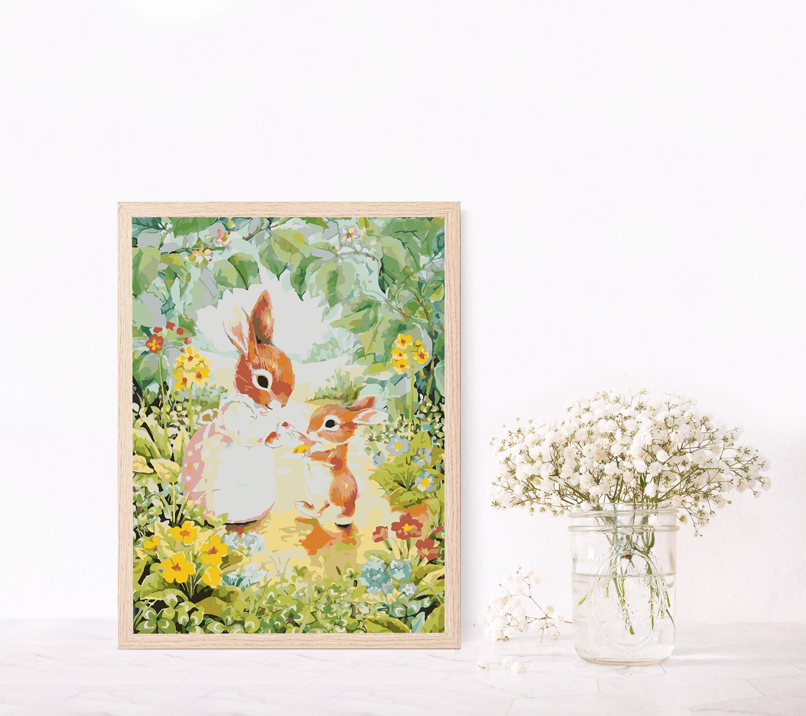 Peinture par numéros - Lapins 4261