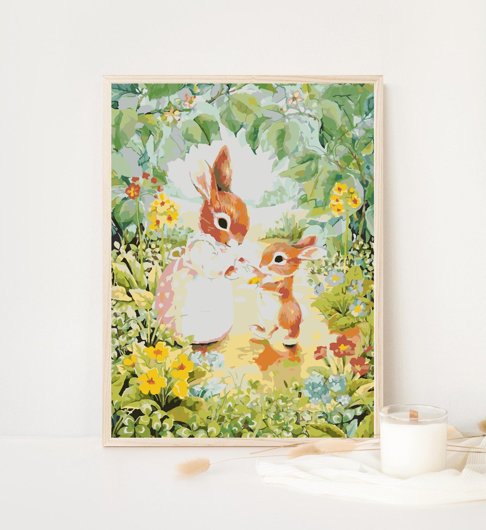 Peinture par numéros - Lapins 4261