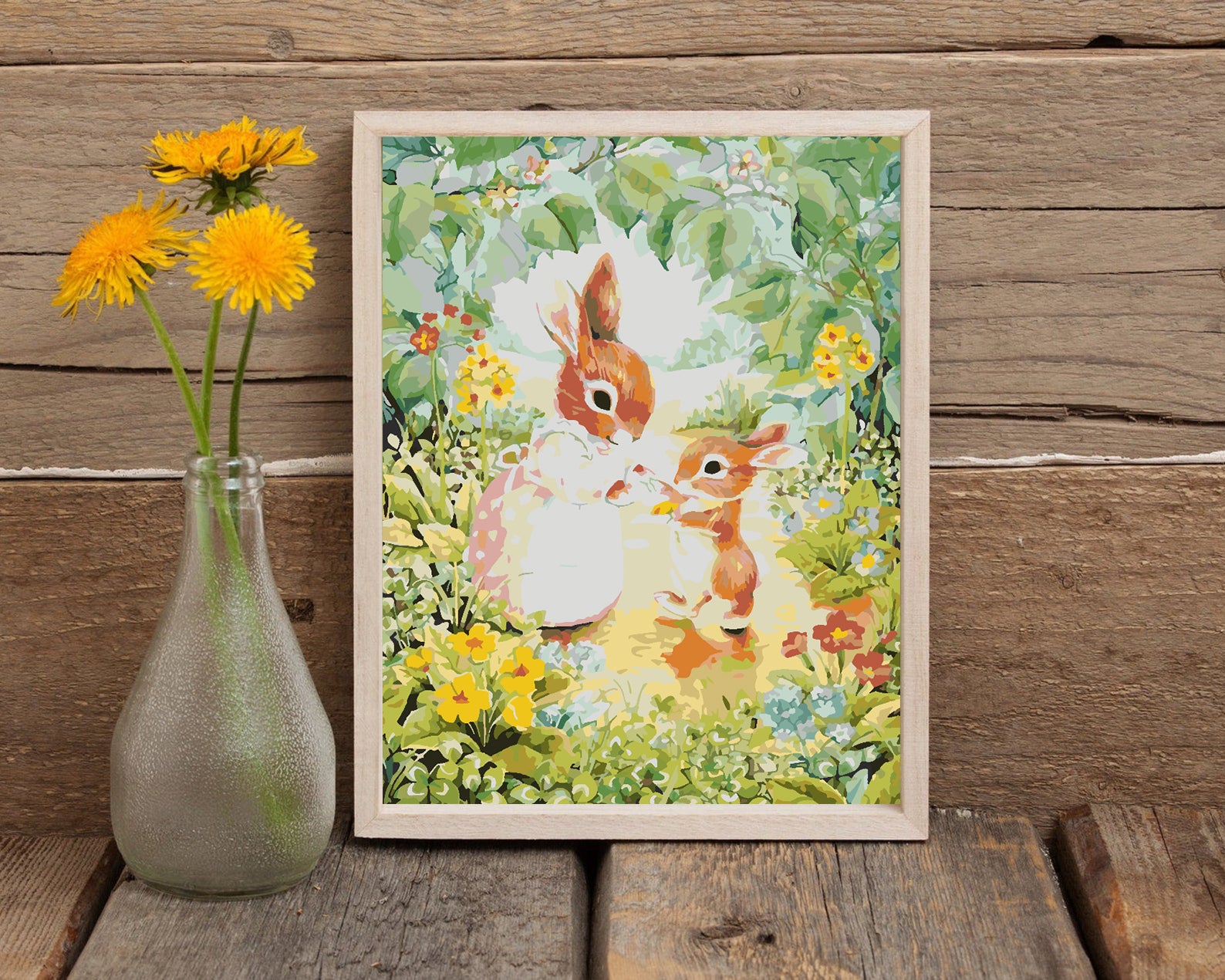 Peinture par numéros - Lapins 4261