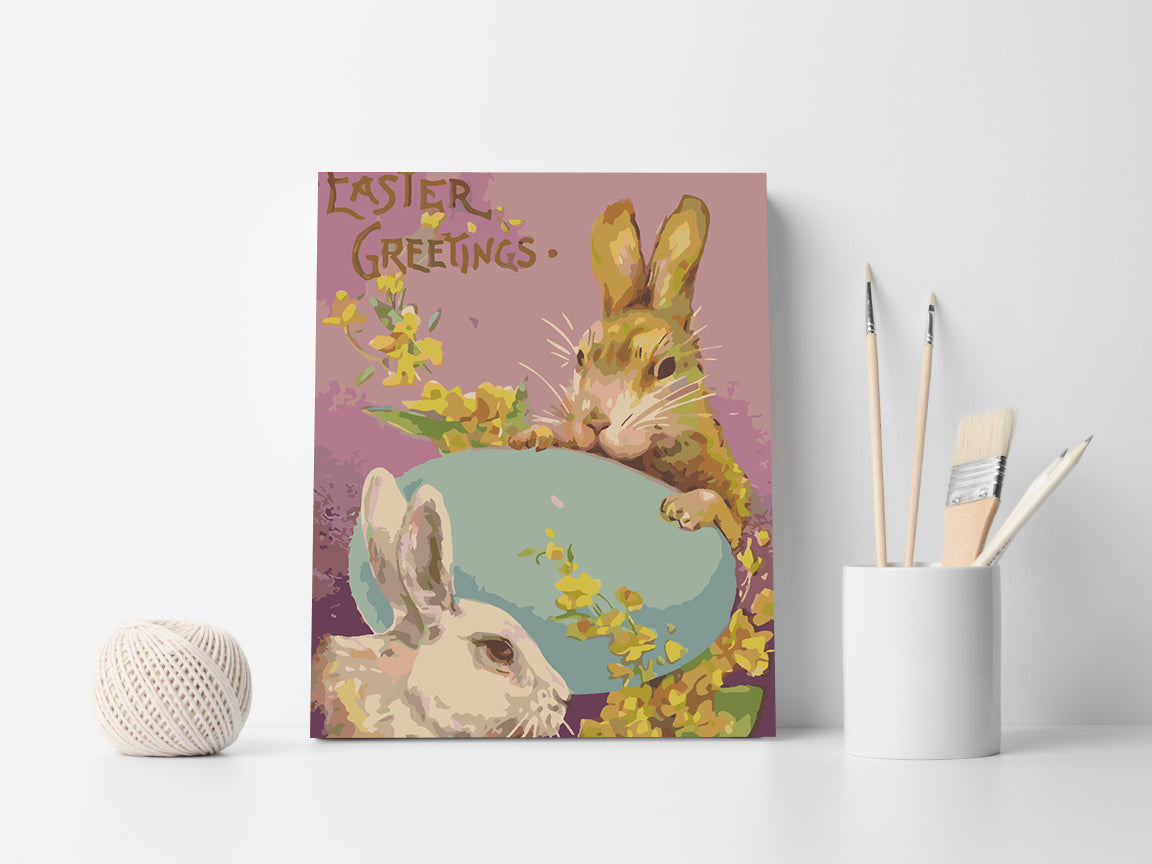 Pictura pe numere - Easter Greetings 4274