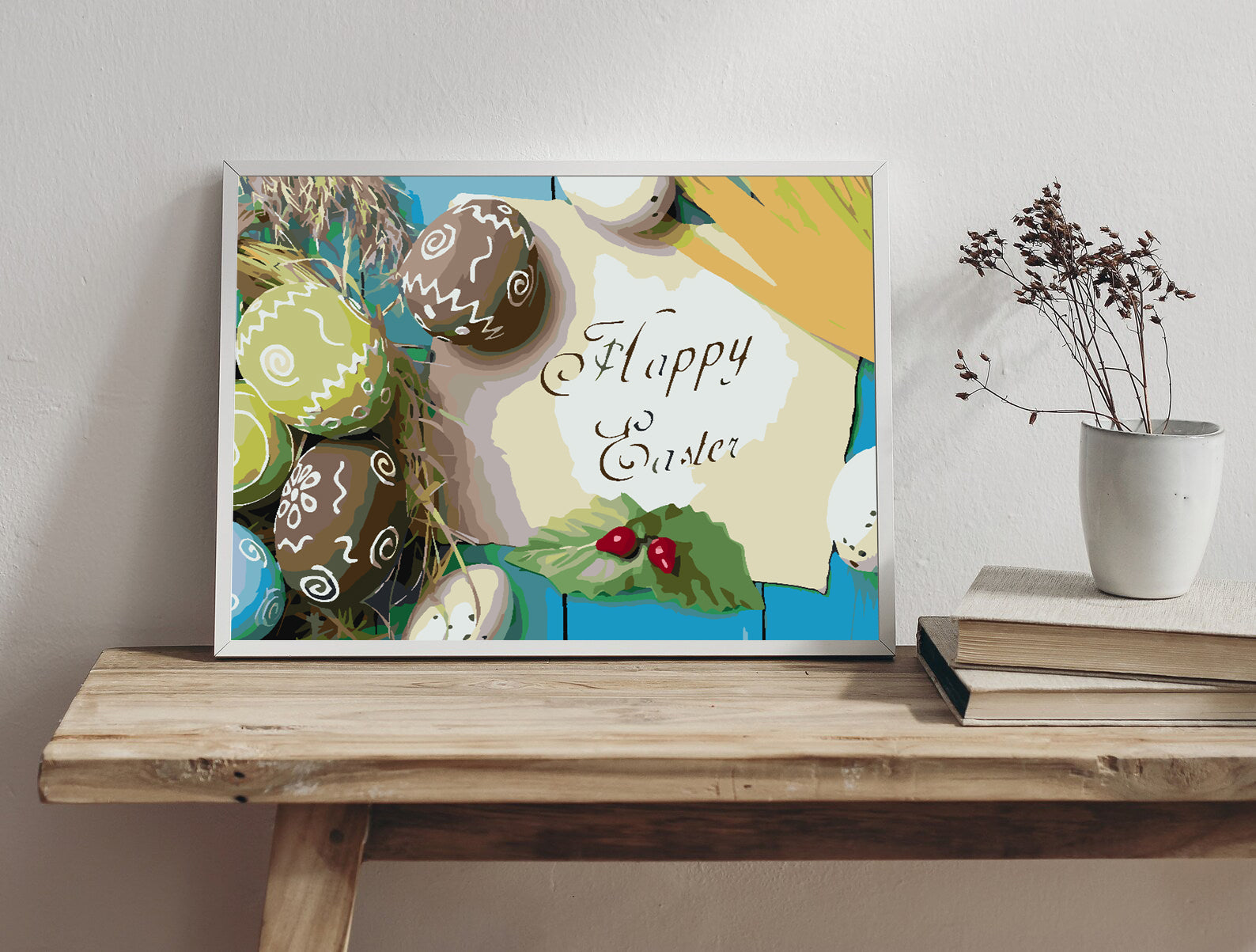 Pictura pe numere - Paște Fericit 4297