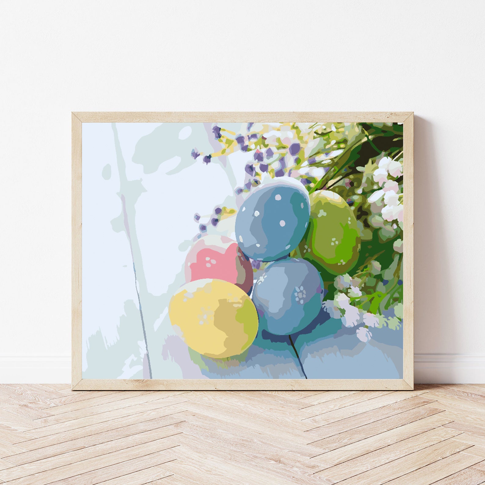 Pictura pe numere - Ouă de Paște 4299