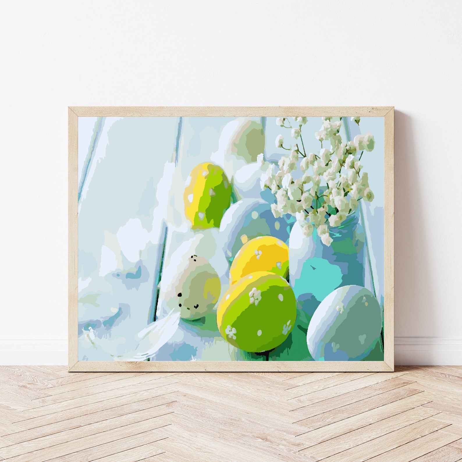 Peinture par numéros - Oeufs de Pâques 4302