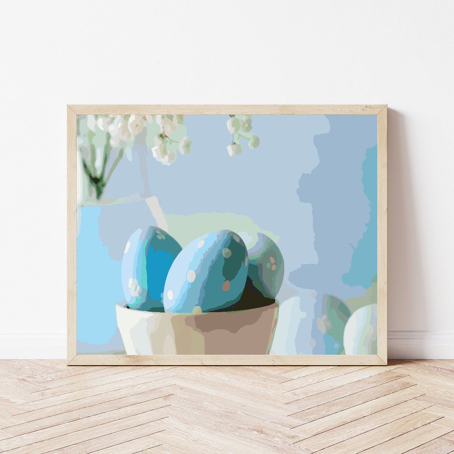 Pictura pe numere - Ouă de Paște 4309