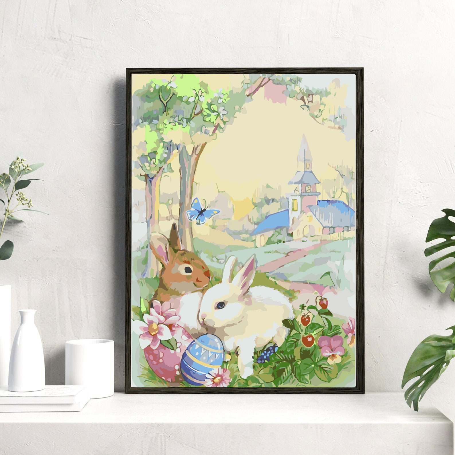 Pictura pe numere - Iepuraș 4311