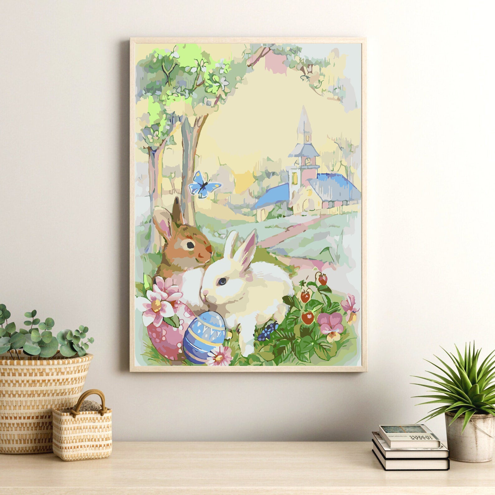 Pictura pe numere - Iepuraș 4311