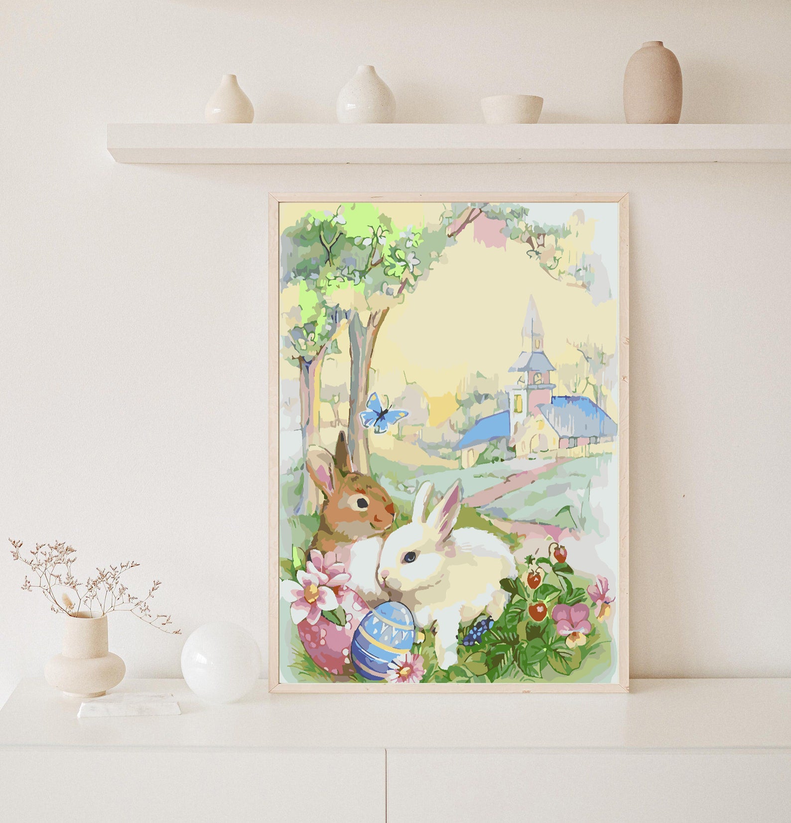 Pictura pe numere - Iepuraș 4311