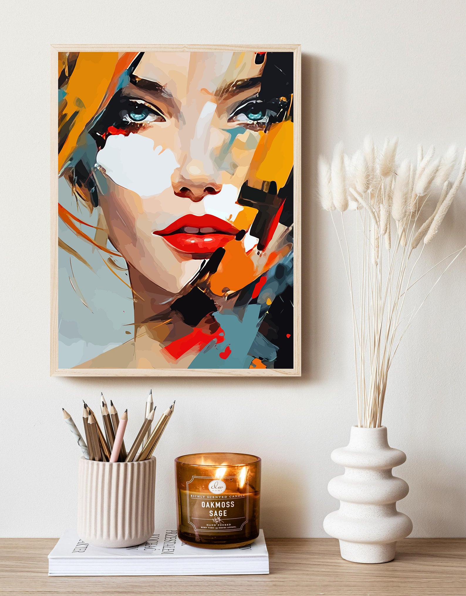 Peinture par numéros - Portrait de femme 4314