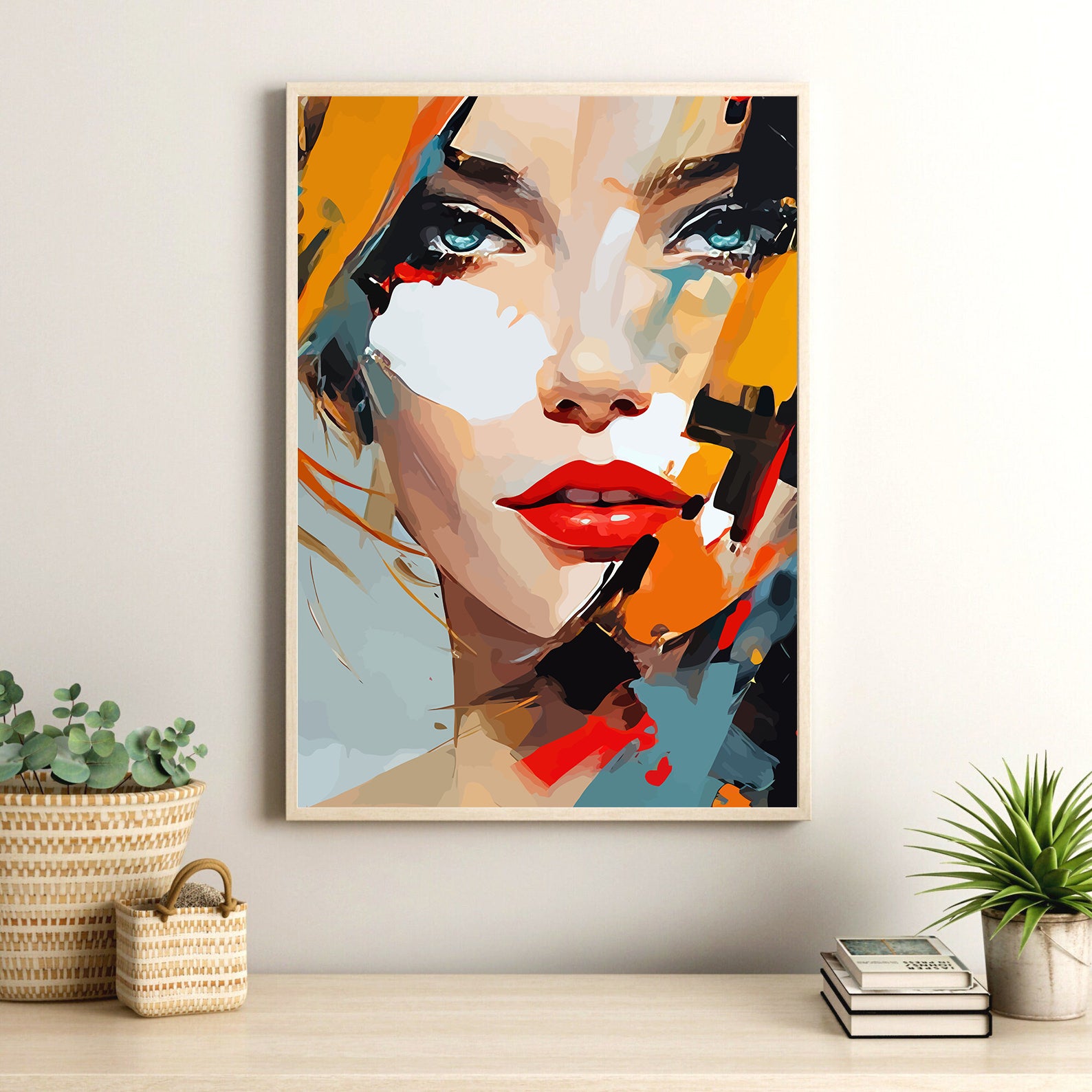 Peinture par numéros - Portrait de femme 4314